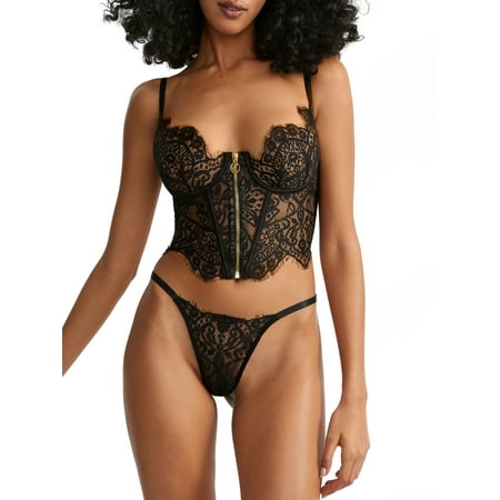 

Oh La La Cheri Womens Kinsley Bustier Set Style-61-11849
