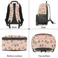 thumbnail image 6 of HUIACONG Cute Strawberry Axolotl Print School Backpack for Boys Girls Ages 6-18 Large Capacity Lightweight Water Resistant Bookbag for Elementary Middle High School Back to School Daily Use, 6 of 7