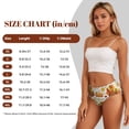 thumbnail image 4 of Balery Thanksgiving With Turkey Ropa Interior de Algodón para Mujer con Dibujo – Braguitas Cómodas y Elásticas, Estilo Clásico-Medium, 4 of 6