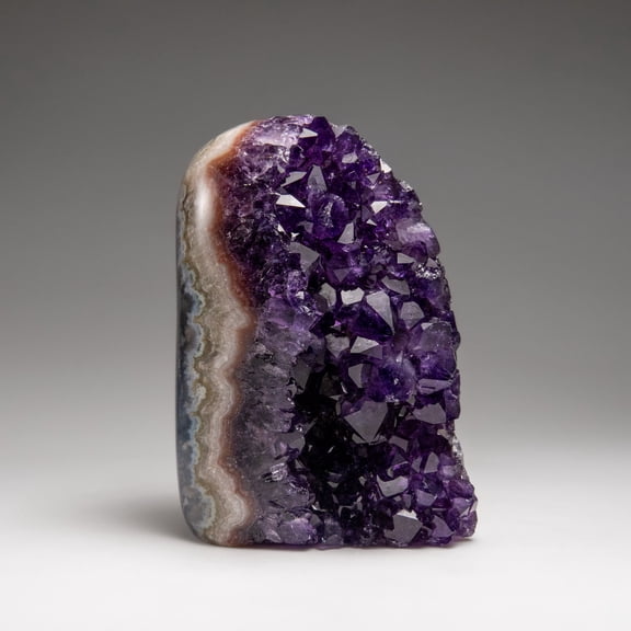 Genuine Amethyst Crystal Cluster from Brazil (398.7 grams)