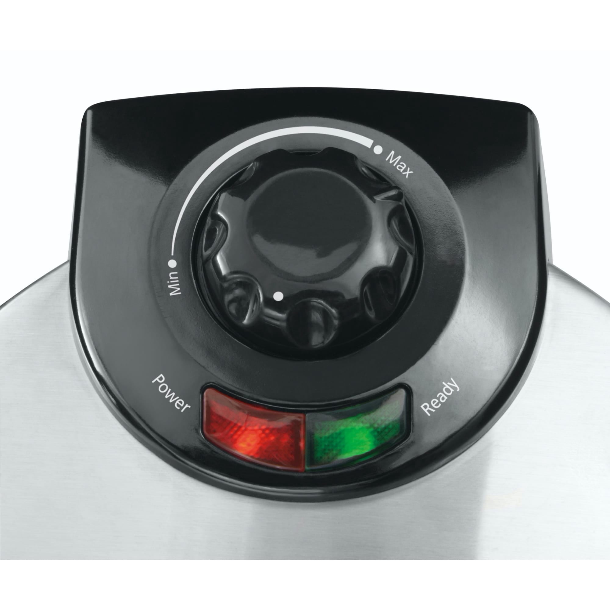 Oster 8" Nonstick Belgian Waffle Maker with Temperature Control, Silver
