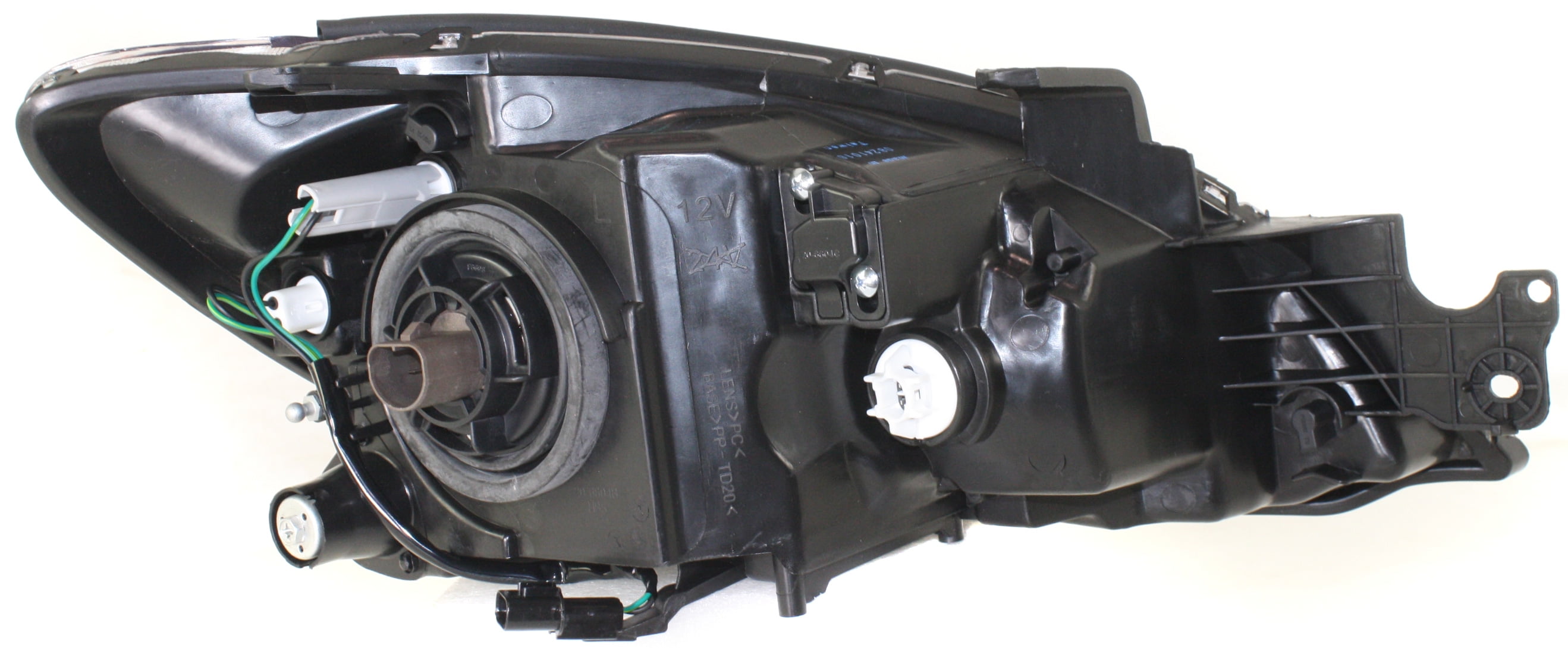 Headlight Compatible With 2004 Mitsubishi Lancer Left Driver Halogen With bulb(s)