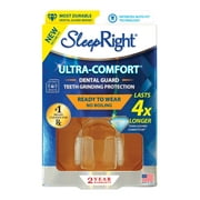 SleepRight Ultra Comfort Dental Guard for Nighttime Teeth Grinding, 1 Count