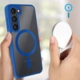 thumbnail image 4 of Mr. Gadgets Funda Carcasa Clear Case Color Azul Marino Para Samsung Galaxy S26 Compatible Con Magsafe., 4 of 7