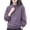Purple, variant on Stralyhd Womens Sweatshirt Oversized Long Sleeve Mock Neck Sweater 2026 Fall Casual Fashion Pullover Tops Stretchy Loose Fit Outfits Clothes Basic Lounge Wear White XL