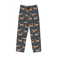 thumbnail image 4 of Xecao Reindeer Men's Straight Lounge Pajama Pants: The Ultimate in Comfortable Sleepwear, 4 of 9