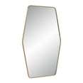 thumbnail image 5 of Renwil Mocha 40" Tall Rectangular Mirror, Satin Brass, 5 of 5