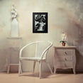 thumbnail image 4 of 1x Studio III 11x14 Black Modern Framed Museum Art Print Titled - Monstera Teal 08, 4 of 5
