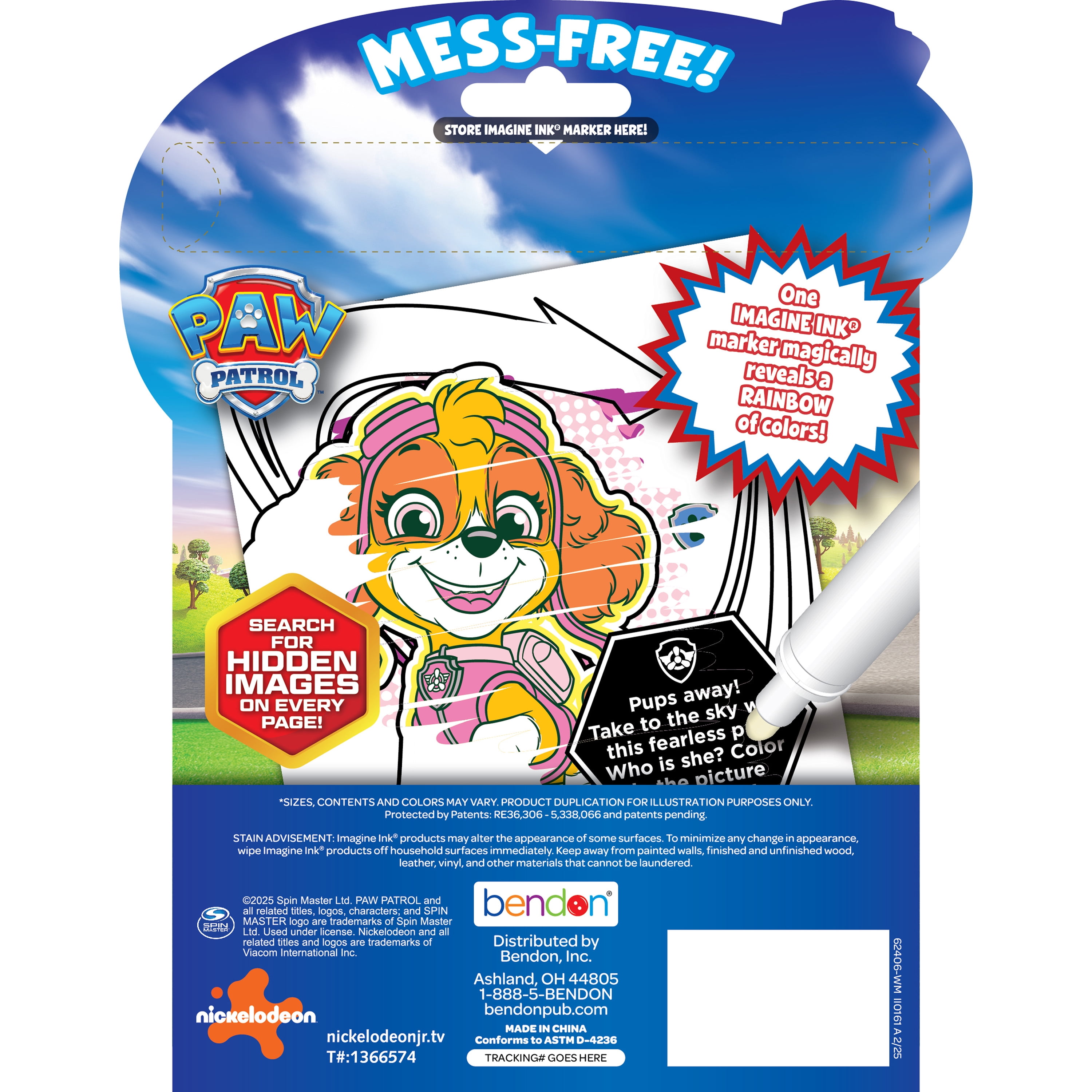 PAW PATROL IMAGINE INK MAGIC INK