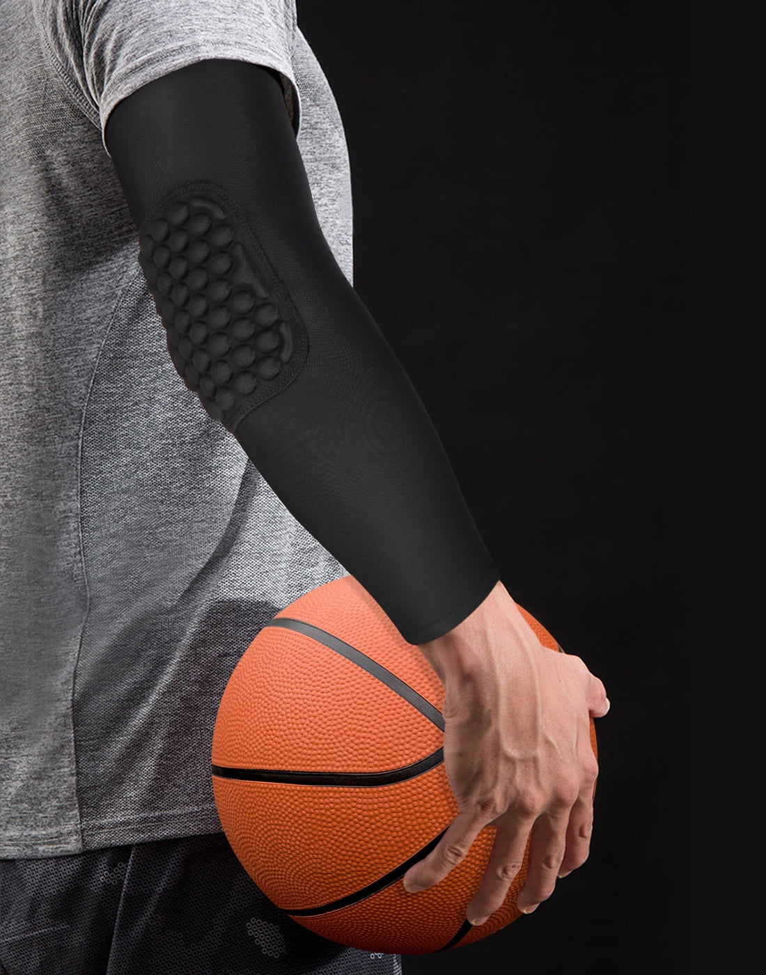 Youth Sports Football Baseball Softball HDE 2 Pack Arm Compression Sleeves for Kids Basketball Shooting Sleeve 