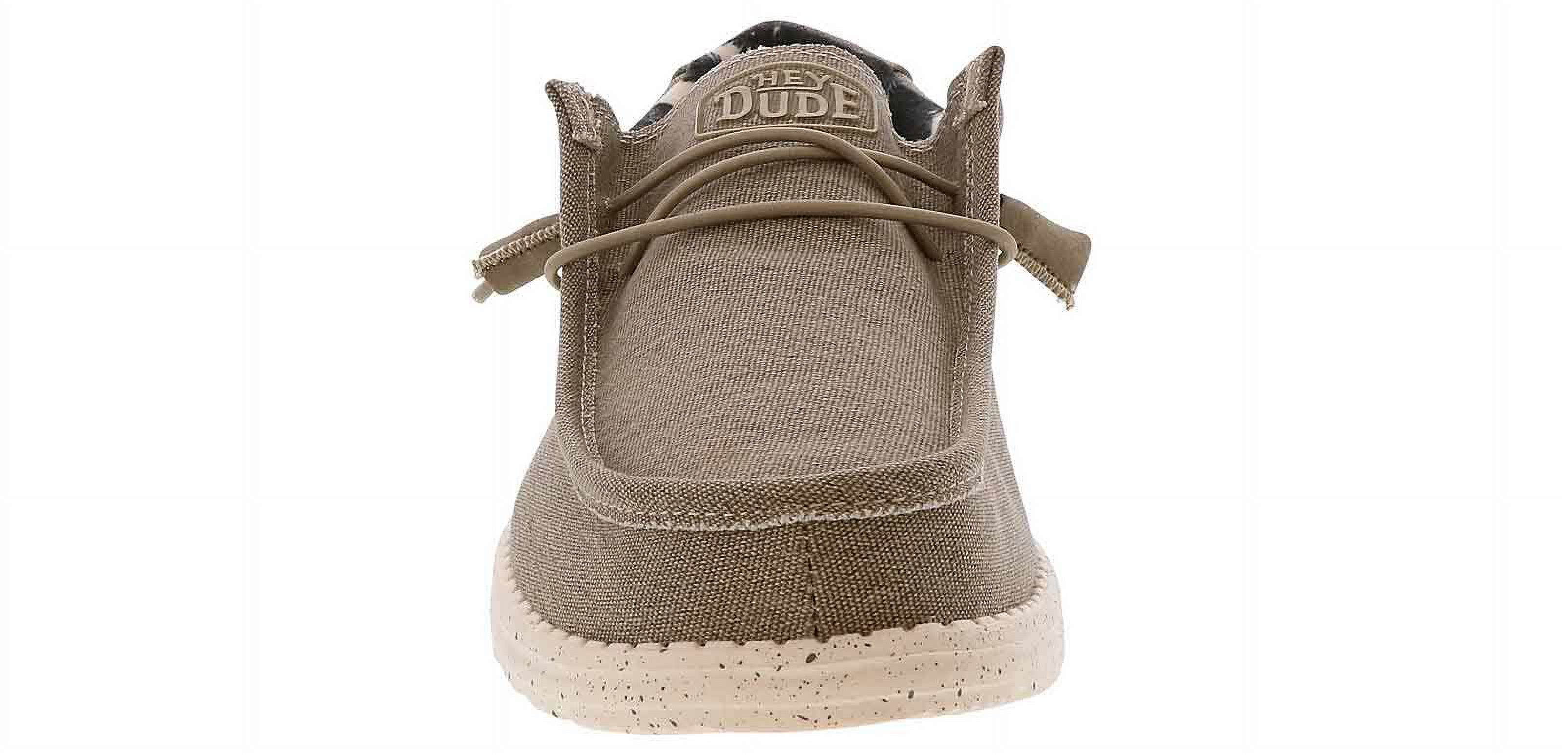 Brand new Hey Dude Wally Stretch Canvas Beige size 8 men/10 women Amazon.com | HEYDUDE Men main image 2