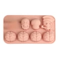 thumbnail image 2 of Halloween Silicone Candy Mold, 7.8X4.49" Baking Tray, Fondant Making Mold, Holiday Decor Tool, Simple Demolding, for DIY Sugar Candy, Chocolate, Gummy, Cupcake Topper and Halloween Party Treat, 2 of 2