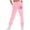 Pink, variant on ZQUUVOU Women's Straight Leg Sweatpant High Waisted Drawstring Workout Fall Casual Sweat Pants with Pocket Dark Gray