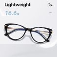thumbnail image 5 of Fashion Office Portable Durable Anti-Blue Light Glasses Oversized Eyeglasses Computer Goggles Ultra Light Frame 4, 5 of 8