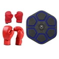 thumbnail image 3 of Almencla Boxing Machine Exercise Home Gym Reaction Training Pad Music Boxing Training Red Adult Kid Gloves, 3 of 8