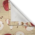 thumbnail image 3 of Ambesonne Fruits Kitchen Curtains, Fresh Fruit Slices Pie, 55"x45", Cream Red Beige, 3 of 3