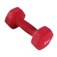 thumbnail image 4 of 2 mancuernas de ejercicio para equipo de fitness, pesas de mano Rojo, 4 of 9