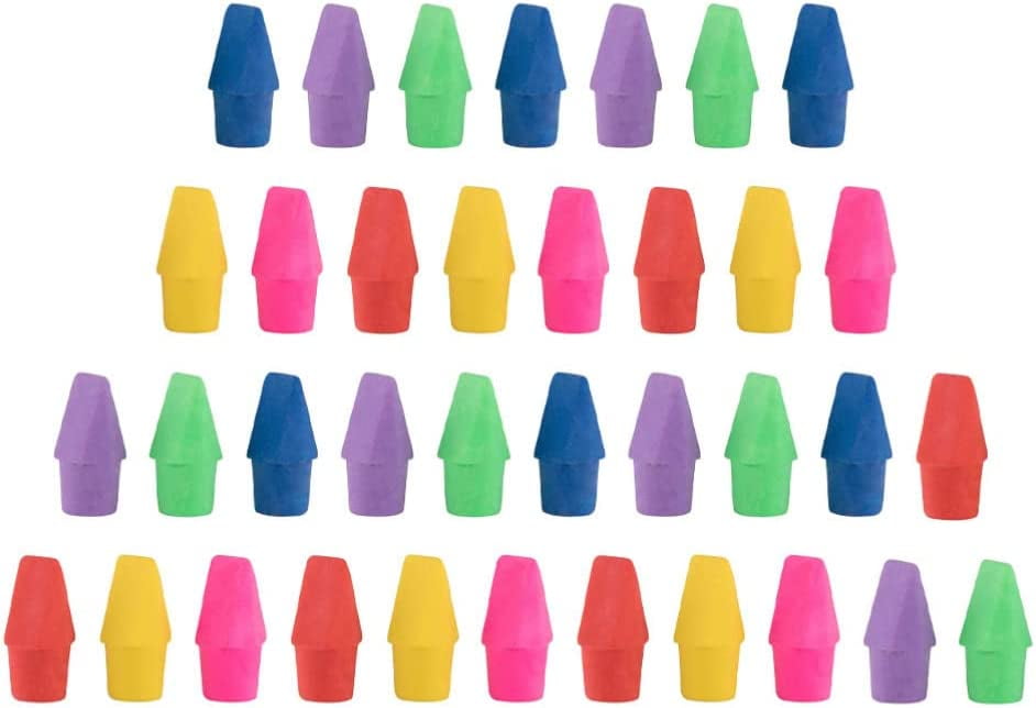 50Pcs Pencil Top Erasers Pencil Erasers Toppers Adorable Collection