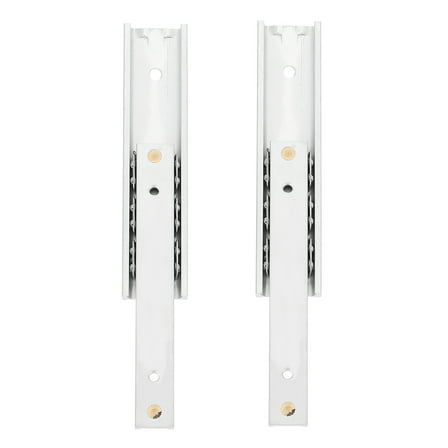 SOPOTUTU 2-Pack Heavy Duty Metal Cabinet Drawer Slides for Smooth in Home and Office Furniture