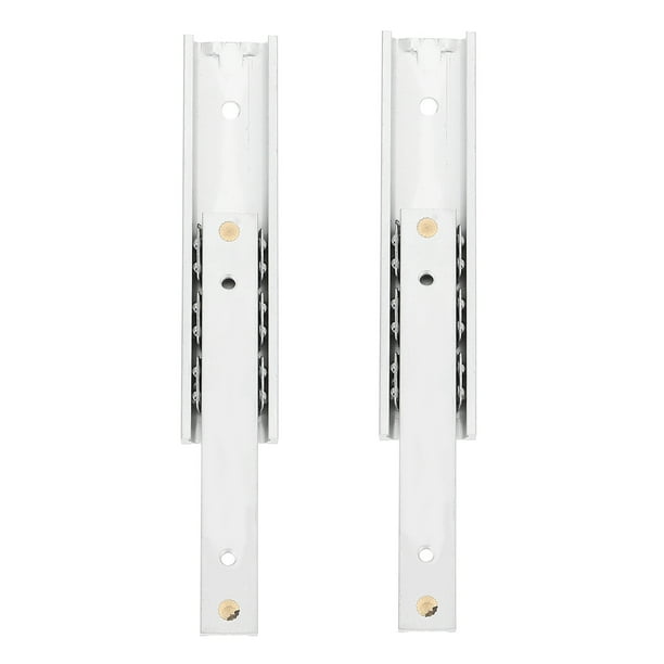 EeaseMX 2 correderas de cajón miniatura resistentes y extendidas para muebles