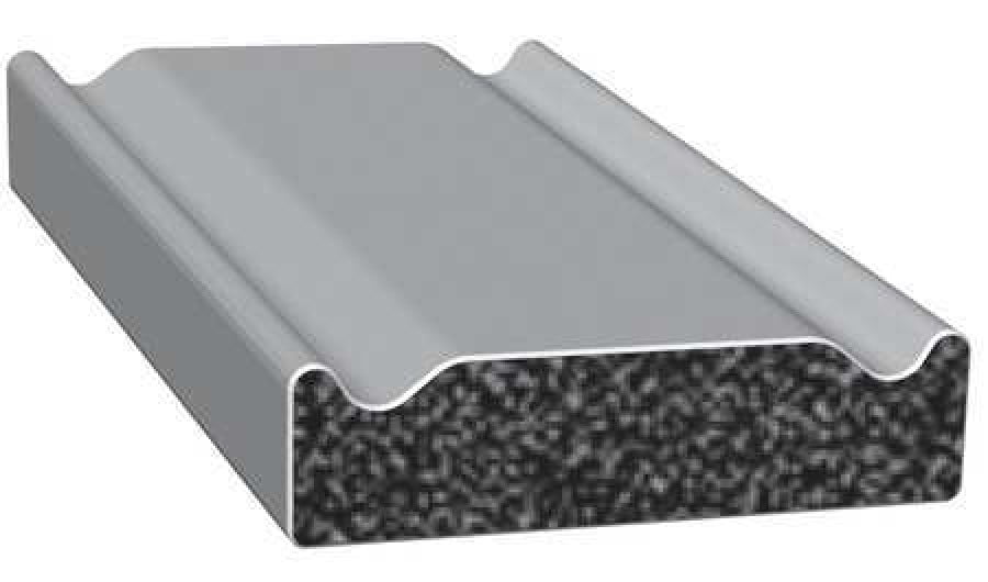 Trim Lok Inc X114ht 25 Crown Rectangle Rubber Seal W Adhesive Back 25 Ft X 25 Quot H X 5 Quot W Walmart Com Walmart Com