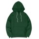 thumbnail image 5 of Sudadera con capucha para hombre, estilo informal, con capucha, color liso, mangas largas en los hombros, blusa de poliéster., 5 of 5
