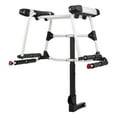 thumbnail image 1 of KFFKFF Hitch Mounted Ski & Snowboard Rack, Fits 2-Inch Receiver, Carries up to 6 Pairs of Skis or 4 Snowboards, Hitch-Mounted Rack for Car with Key Lock, Security Strap, 1 of 9