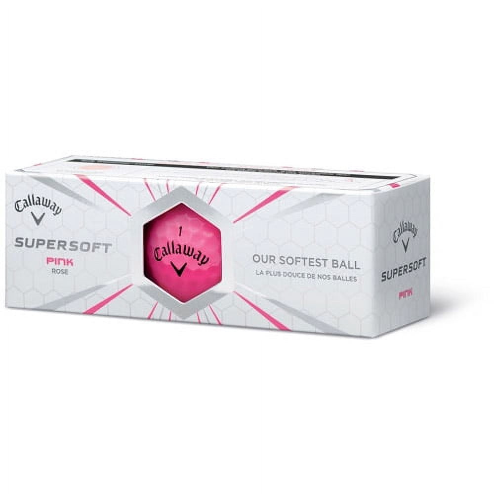 Callaway Supersoft Golf Balls, Pink