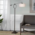thumbnail image 3 of Uttermost Lampadaire en Fer et Tissu en Bronze/blanc, 3 of 3