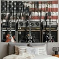 thumbnail image 2 of Orinice Rock Music Tapestry Wall Hanging Unique Style Graphic Art Decor for Living Room Bedroom Dorm Apartment Farmhouse 40x60inch, 2 of 6
