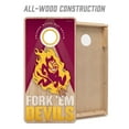 thumbnail image 3 of YouTheFan NCAA Arizona State Sun Devils 2x4 Slogan Series Cornhole, 3 of 6
