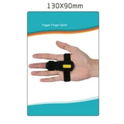 Brrnoo Adjustable Trigger Finger Splint Hand Stabilizer Thumb Finger Support Wrap for Straightening Curved Fingers Tendons Recovery