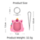 thumbnail image 4 of Adecuado para la máquina de juego electrónica Tuo Ma Ge Zi Tamagotchi Uni, funda protectora de silicona con forma de unicornio, 4 of 4