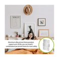 thumbnail image 4 of 1 Set 5In French Cleat Hanger Heavy Duty Metal Hanger Photo Rack Art Frame Wall Hardware Z-Barfor H, 4 of 5