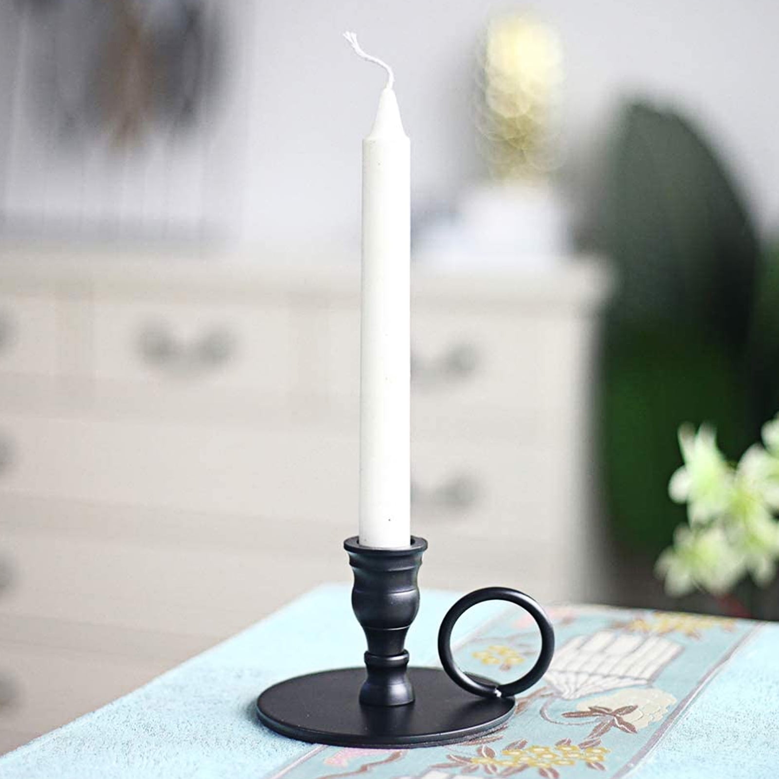 Green Round Buddha Candle Holder Zen Tealight Holder 10cm Decorative Plastic 