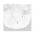 thumbnail image 3 of 2.20 Carat Excellent Round Cut Natural Diamond Pink Sapphire Gemstone Wonderful Halo Style Necklace for Women Solid 18K White Gold With 18 inches Chain, 3 of 6