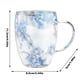 thumbnail image 3 of Advancent Taza de café de doble pared Taza de flores de cristal mineral 350 ml Tazas de té de flores secas Tazas de té de vidrio Mostrada D, 3 of 6