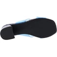 thumbnail image 5 of Bellini Faze Womens Chunky Heel Mule Sandal 13 Blue Lucite, 5 of 6