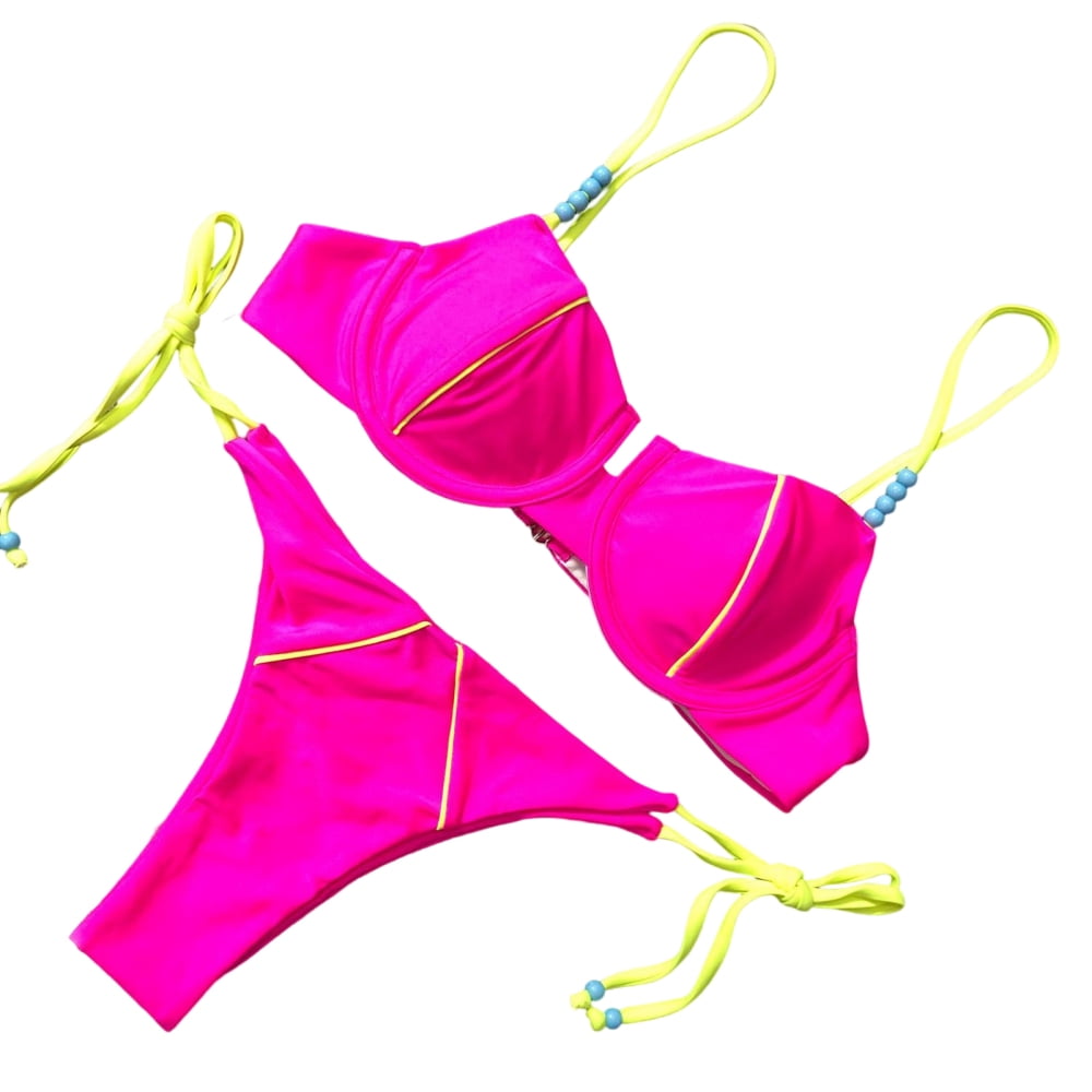 Bikini Set Womens Bikini Set Halter String Triangle Bikini Sets Gift