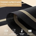 thumbnail image 3 of Xtellar Manteles Individuales para Mesa 6 Piezas, Tapetes para Mesa de Comedor Antideslizante, Resistente al Calor, Individuales para Mesa Negro, 3 of 4