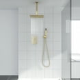 thumbnail image 4 of Kichae 16 inch Rain Shower Head Ceiling Mounted Pressure Balancing Shower System-Gold, 4 of 6