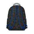 thumbnail image 3 of Dinosaur Student School Backpack for Student Cute Roaring Dino Print with Planets Stars Forest Nature Theme Colorful Design, 3 of 6