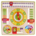 thumbnail image 2 of Tablero de Calendario para Niños Reloj Educación Y Aprendizaje, 2 of 9