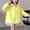 Yellow, variant on Spazoro Girls UPF 50  Sun Protection Jacket, Hooded Zip Up Quick Dry Lightweight Breathable Fashion Clothes for Outdoor Pink Size 6-7