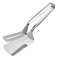 thumbnail image 1 of Pinzas para pan de 10 pulgadas, pinzas de espátula doble, pinzas para pizza, aleta multifunción de acero inoxidable para alimentos para pan, huevos, barbacoa, 1 of 5