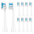 thumbnail image 1 of Replacement Toothbrush Heads for Philips Sonicareï¼š10 Pack Soft Replacement Electric Brush Head Compatible with Phillips Sonicare DiamondClean ProtectiveClean EasyClean FlexCare HealthyWhite Contr, 1 of 3