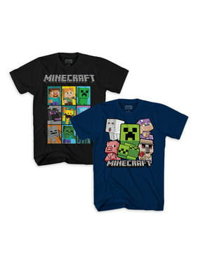 Minecraft Boys Shirts Tops Walmart Com - roblox kids t shirt cool kids shirts child children