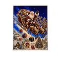 thumbnail image 1 of Christmas Pearl Art DIY Kit, 5D Pearl Diamond Art Kit for Adults Christmas, 3D Beaded Painting Craft with Clear Symbols, 30 x 40 cm Holiday Pearl Wall Art Decoration, 1 of 5