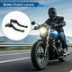 thumbnail image 2 of Palancas de freno y embrague cortas y largas únicas para Yamaha YZF R1 2009-2014, palanca de freno ajustable en 6 posiciones, aleación de aluminio, negro sólido, 1 par, 2 of 6