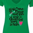 thumbnail image 4 of Inktastic Best Friends Forever Never Apart, Maybe in Distance Women's V-Neck T-Shirt, 4 of 5